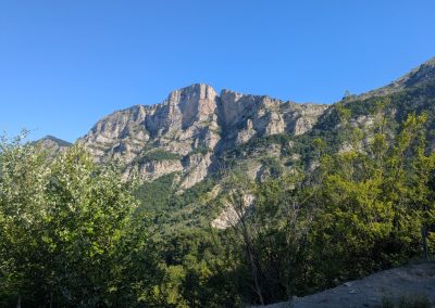 Raid Col de la Chaudière - Col de la Chaudière, falaise