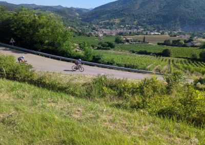 Raid Col de la Chaudière - Saillans dans descente