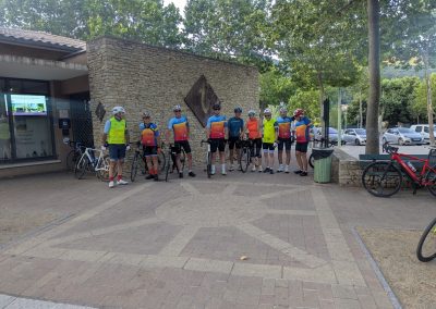 Raid Col de la Chaudière - Le départ
