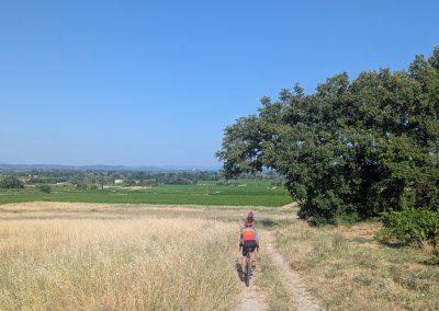 Tulette, groupe sur chemin
