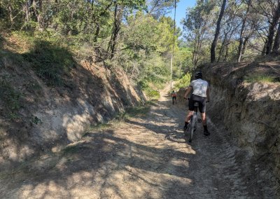 Cairanne - Descente technique