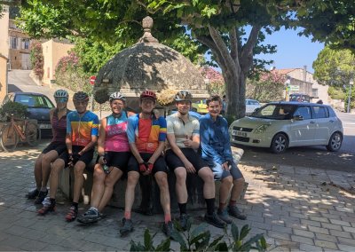 St. Roman Groupe, pause fontaine