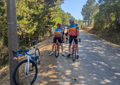 Randonnée des Voconces - Col de Croix Rouge. Groupe 80 km