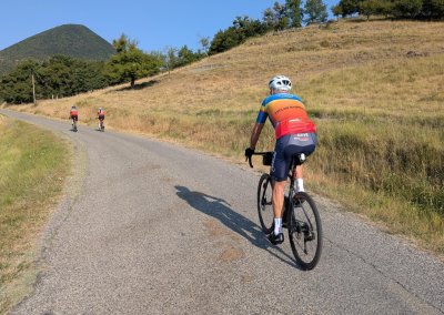 Raid les falaises d'Eyzahut - la montée après Vesc